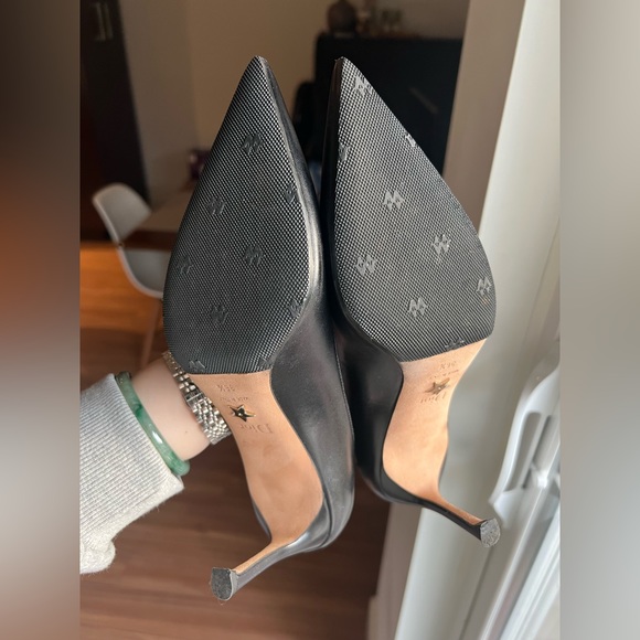 SOLD-Dior Black Heels (beautiful lightly worn!) - Picture 2 of 4